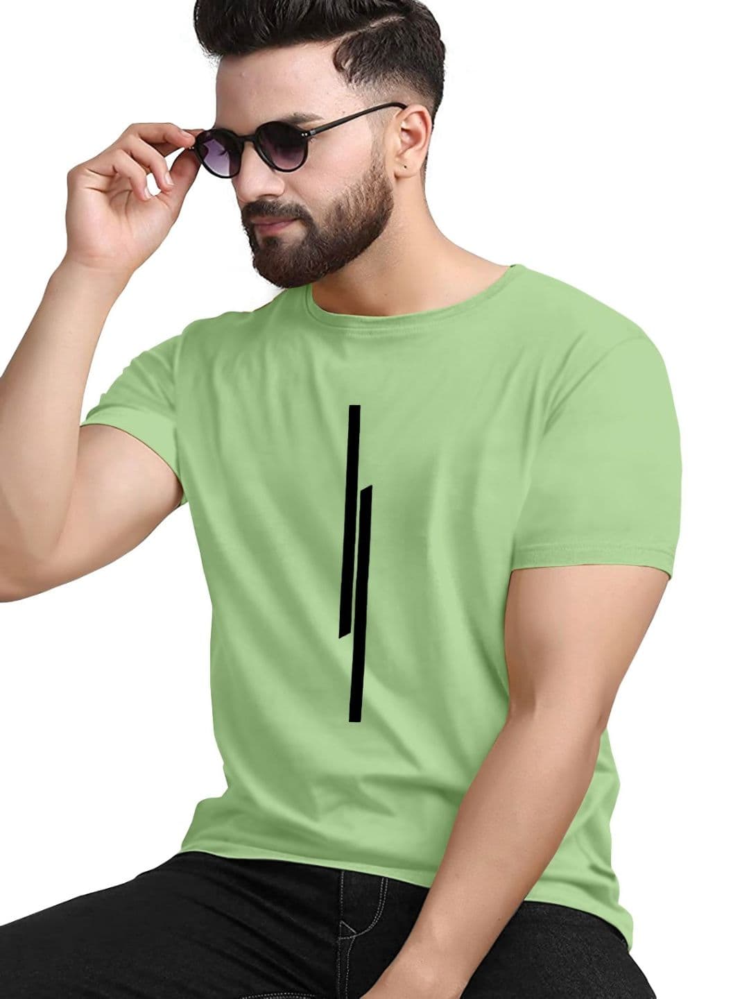 KAJARU Men Pack Of 2 Printed T-shirt - view 1