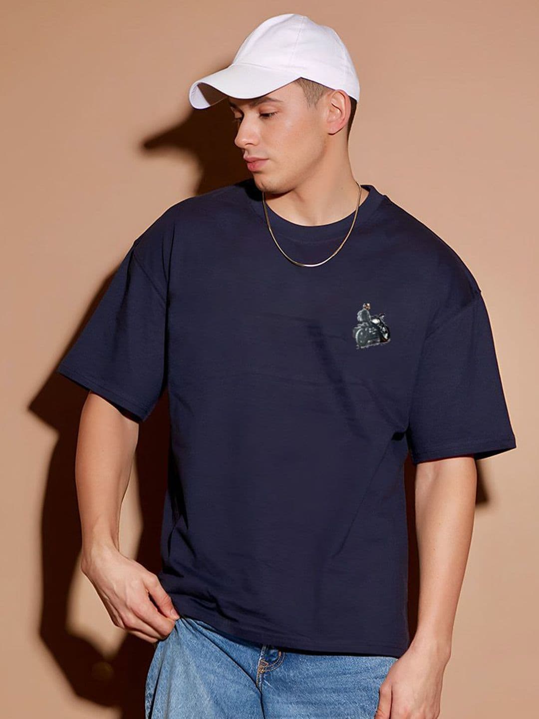 BDSQUARE Men Graphic Printed Drop-Shoulder Sleeves Oversized T-shirt - view 1