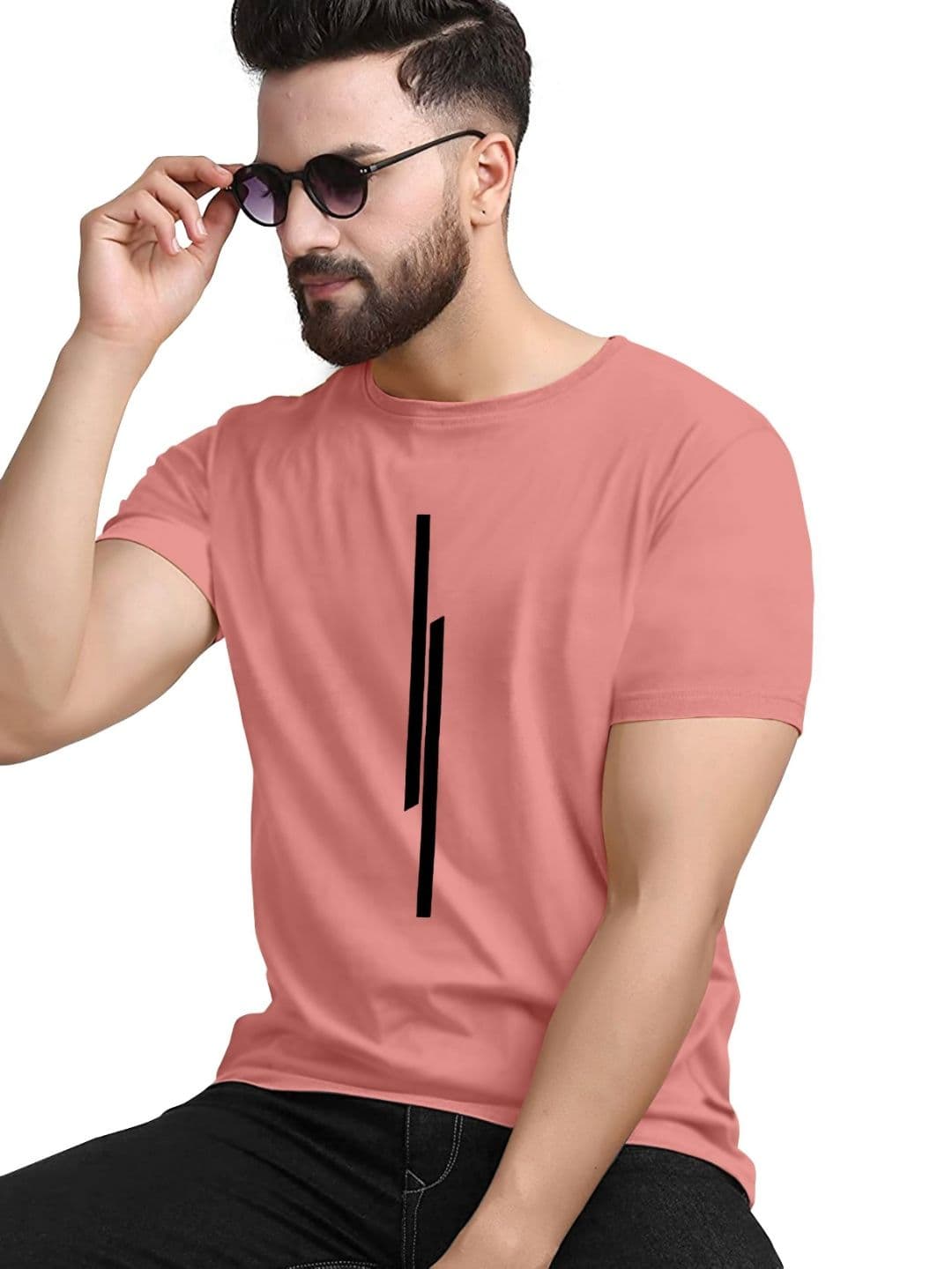 KAJARU Pack Of 2 Printed Round Neck T-shirts - view 1