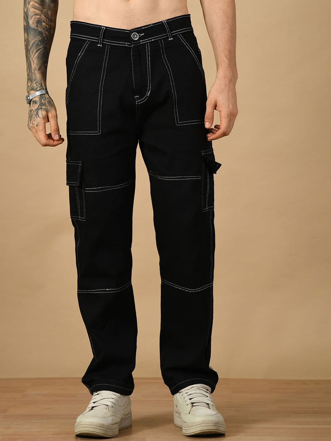 COMFITS Men Classic Straight Fit Mid-Rise Cotton Jeans - view 1