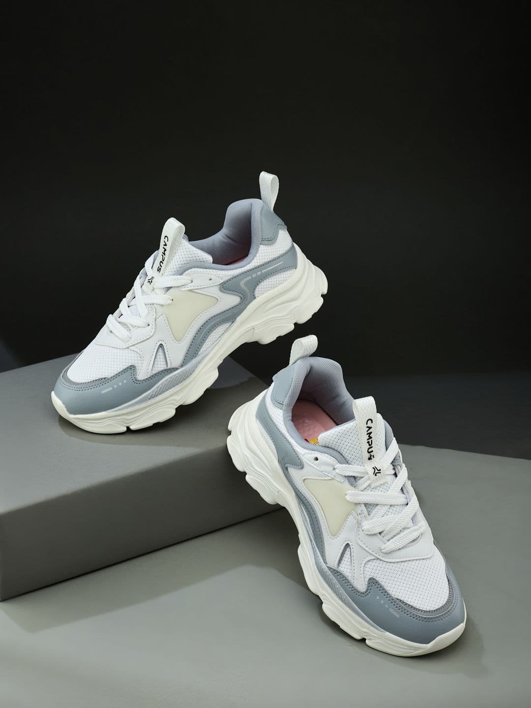 Campus Lightining Women Woven Design Sneakers - view 1