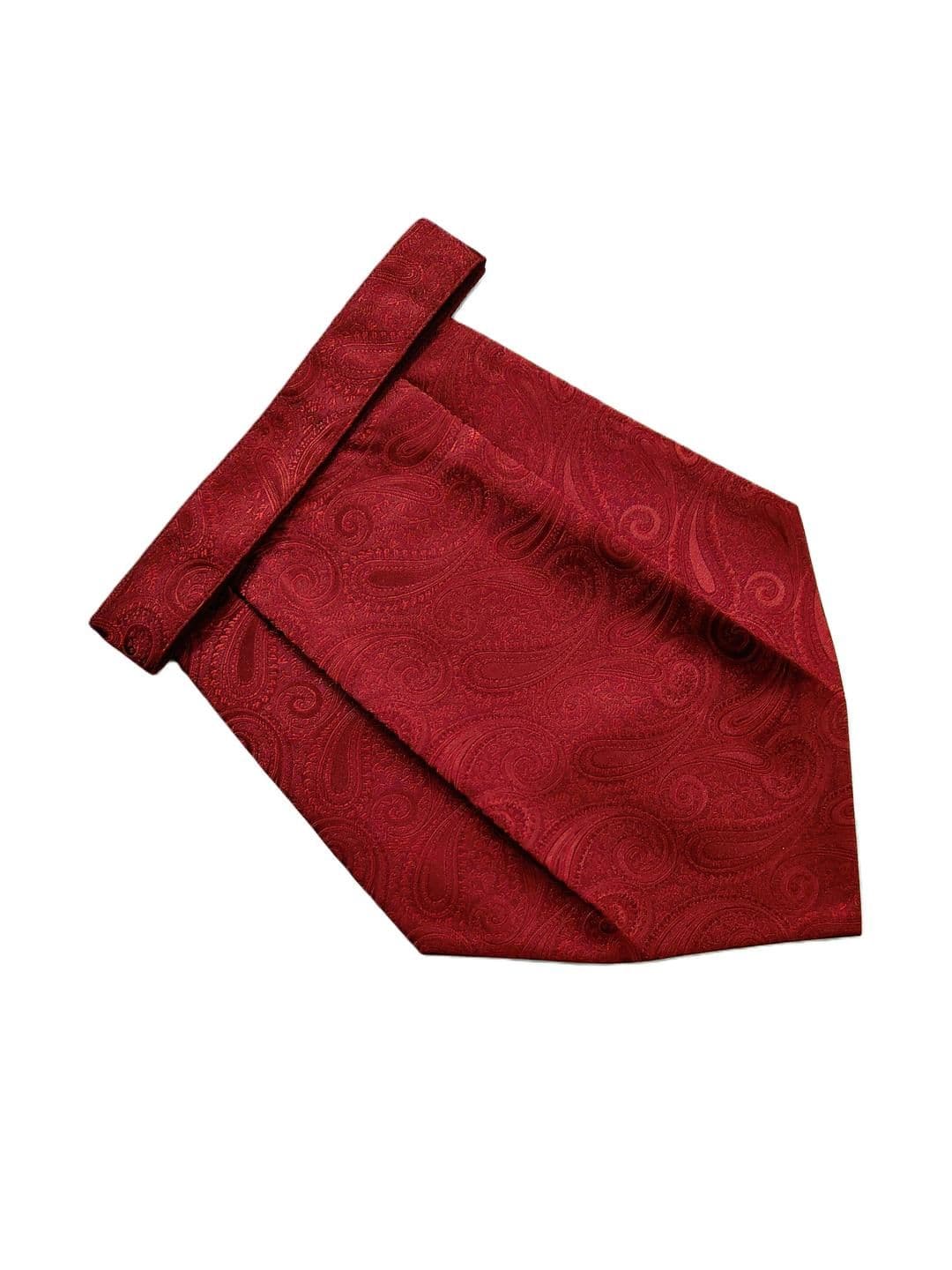 VOICI Paisley Design Cravats & Pocket Square Combo - view 1