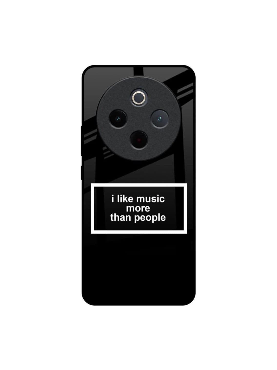 QRIOH Typography Printed Silicone Vivo T4 5G Back Case - view 1