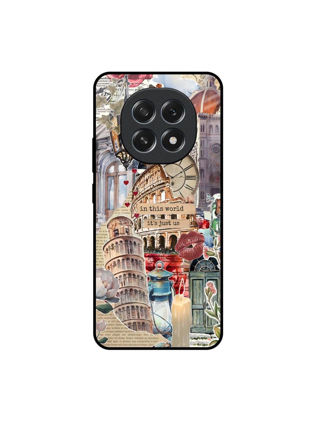 QRIOH Italian Vibes Quirky Printed Oppo F29 5G Silicone Back Case - view 1