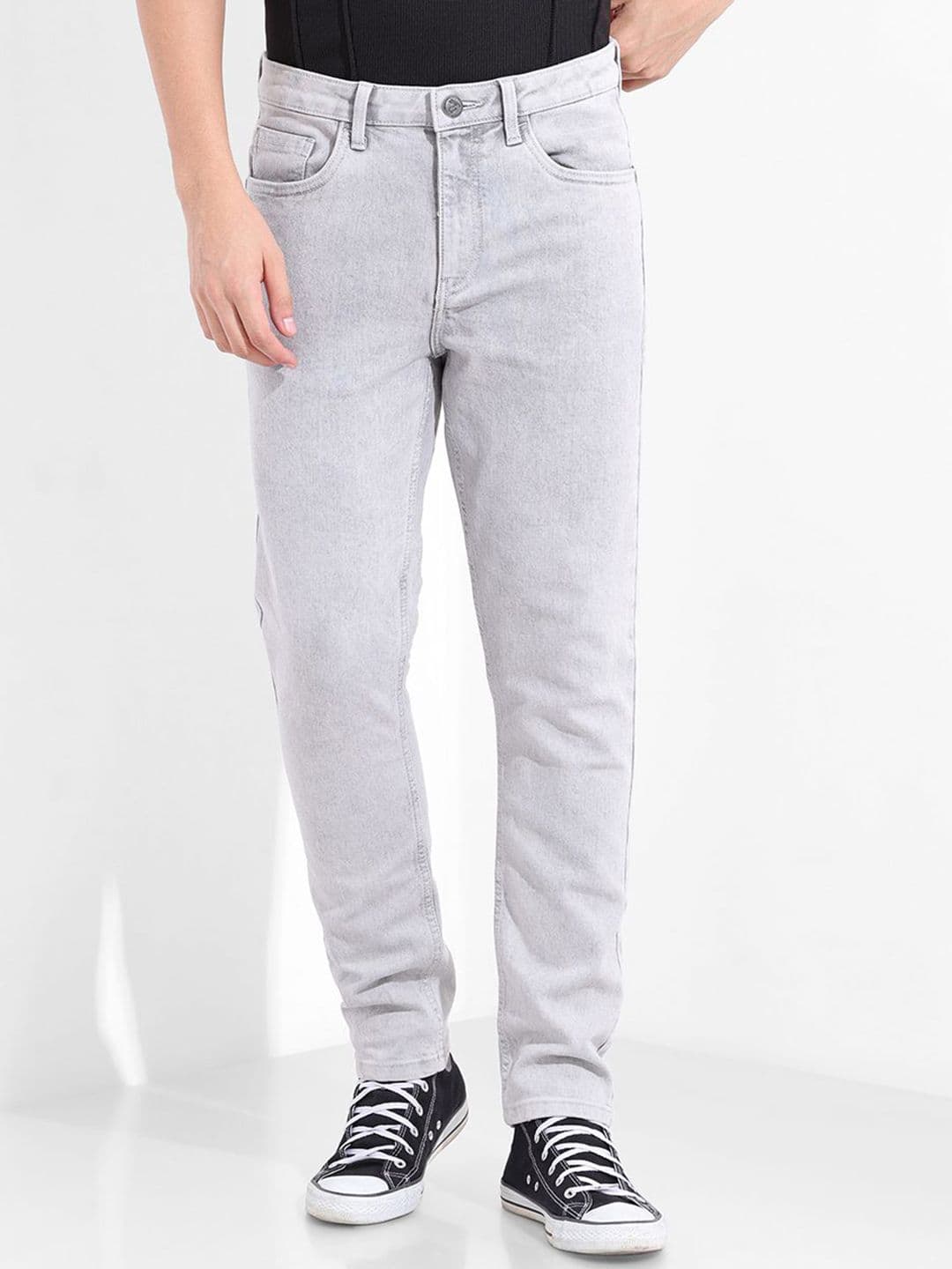 The Indian Garage Co Men Slim Fit Mid-Rise Jeans - view 1