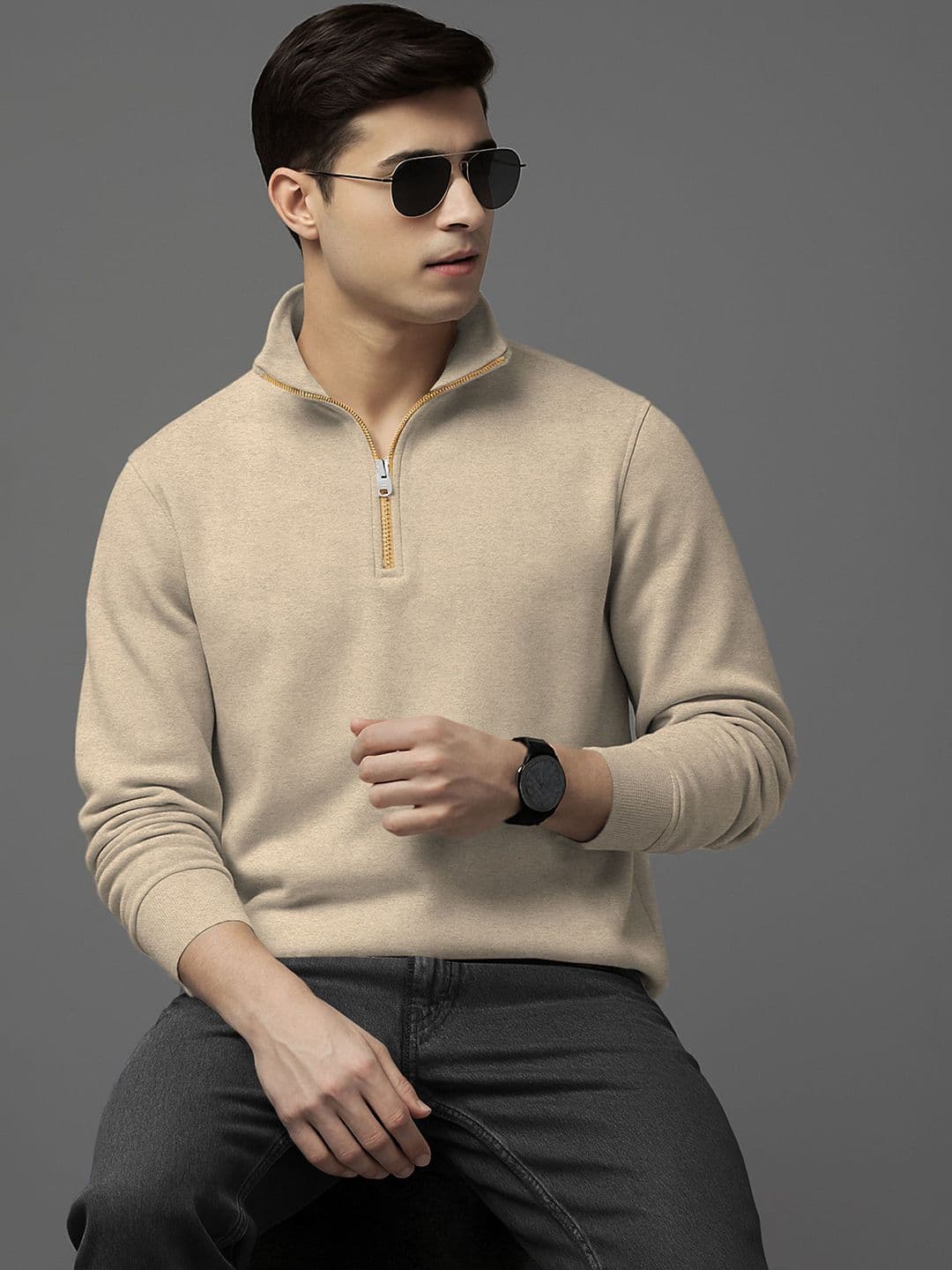TRIPR Men Full Sleeve Pullover Sweatshirt - view 1