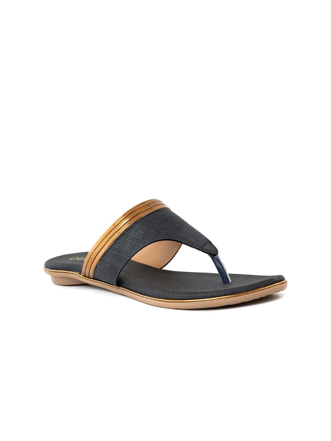 Khadims Women Slip-On Core T-Strap Flats - view 1