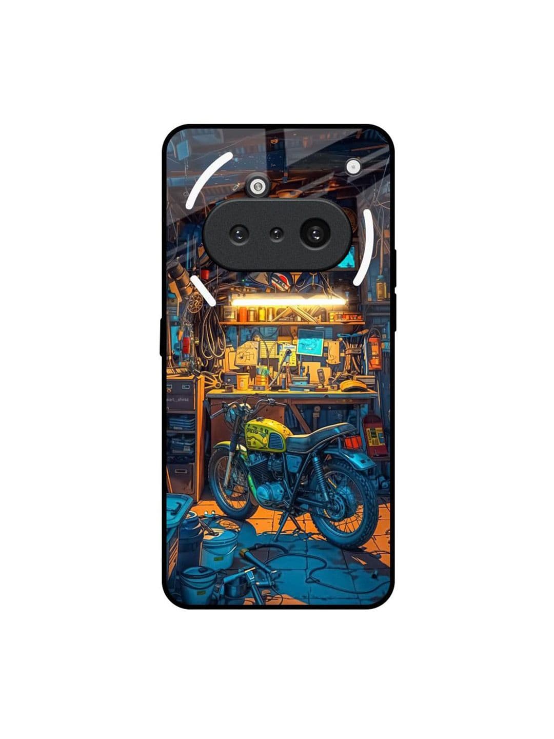 QRIOH Quirky Printed Nothing Phone 3a Back Case Mobile Accessories - view 1
