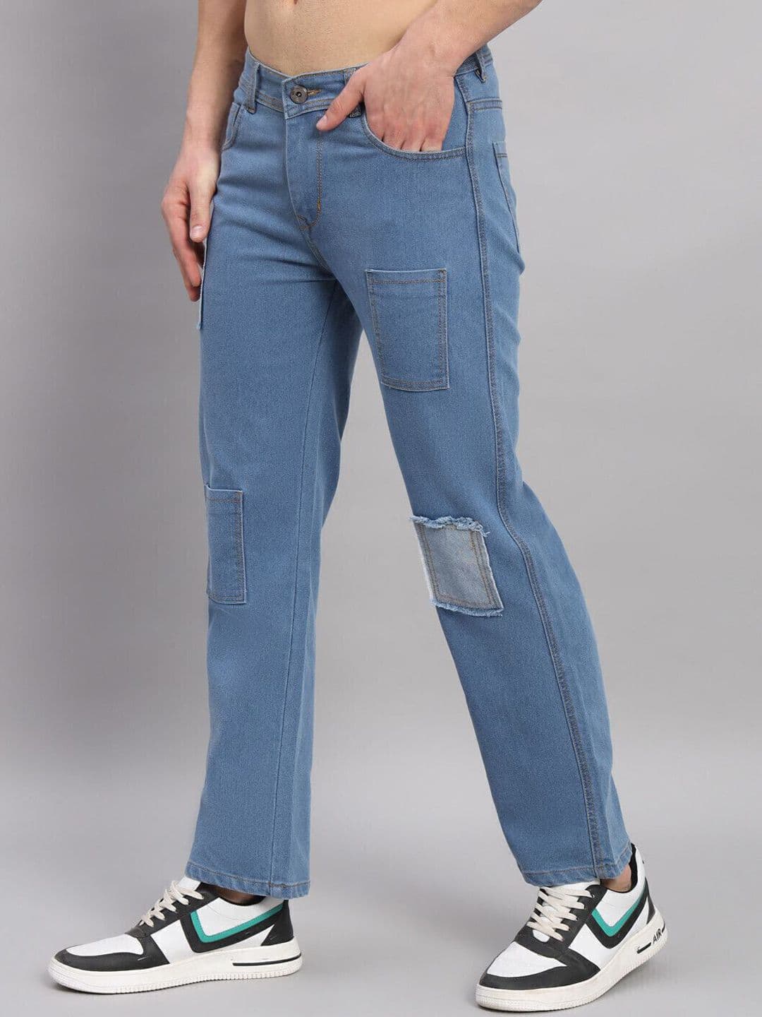 DENIMLOOK Men Regular Fit Mid-Rise Stretchable Jeans - view 1