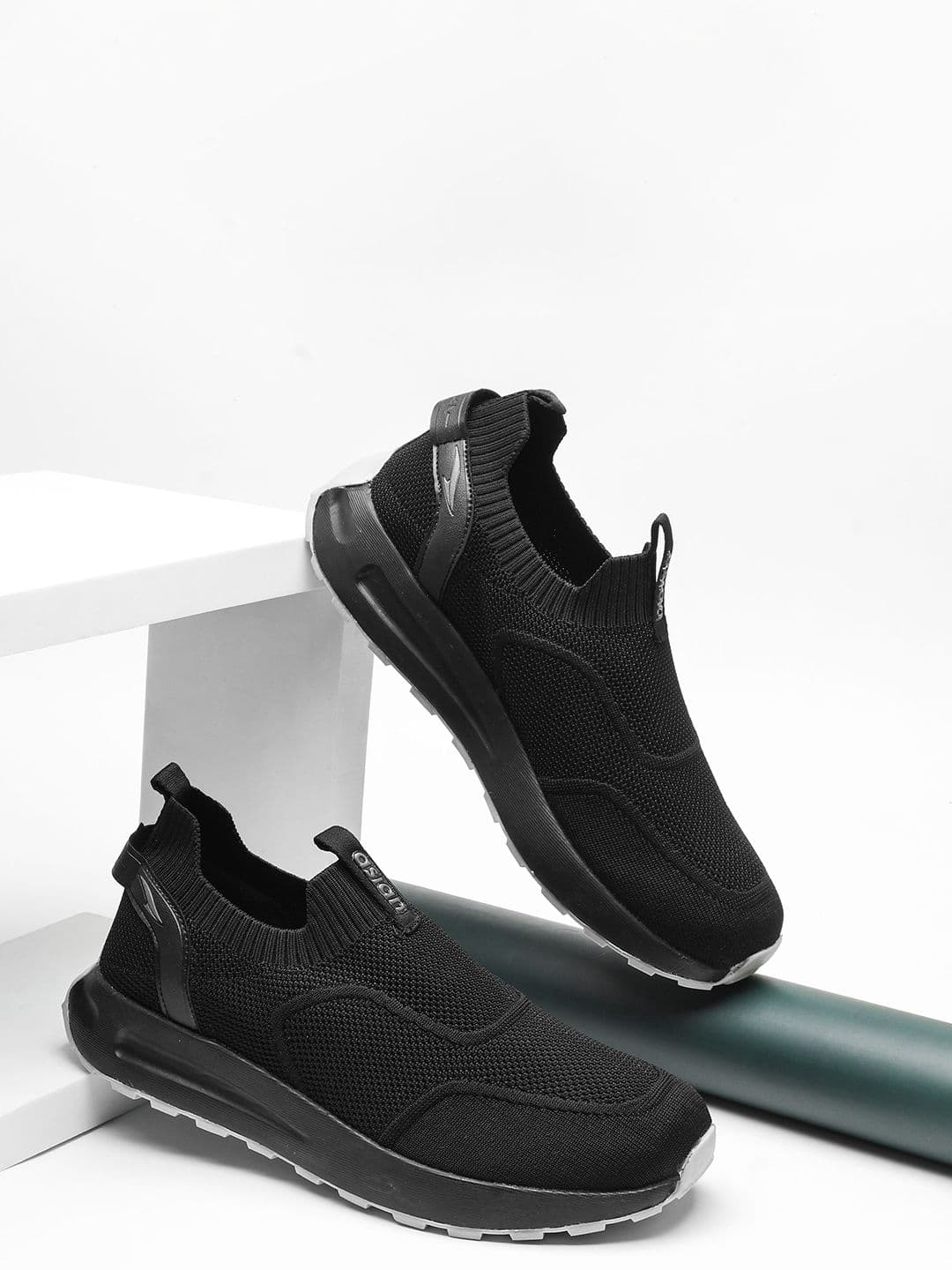 ASIAN Men Textured Slip-On Sneakers - view 1
