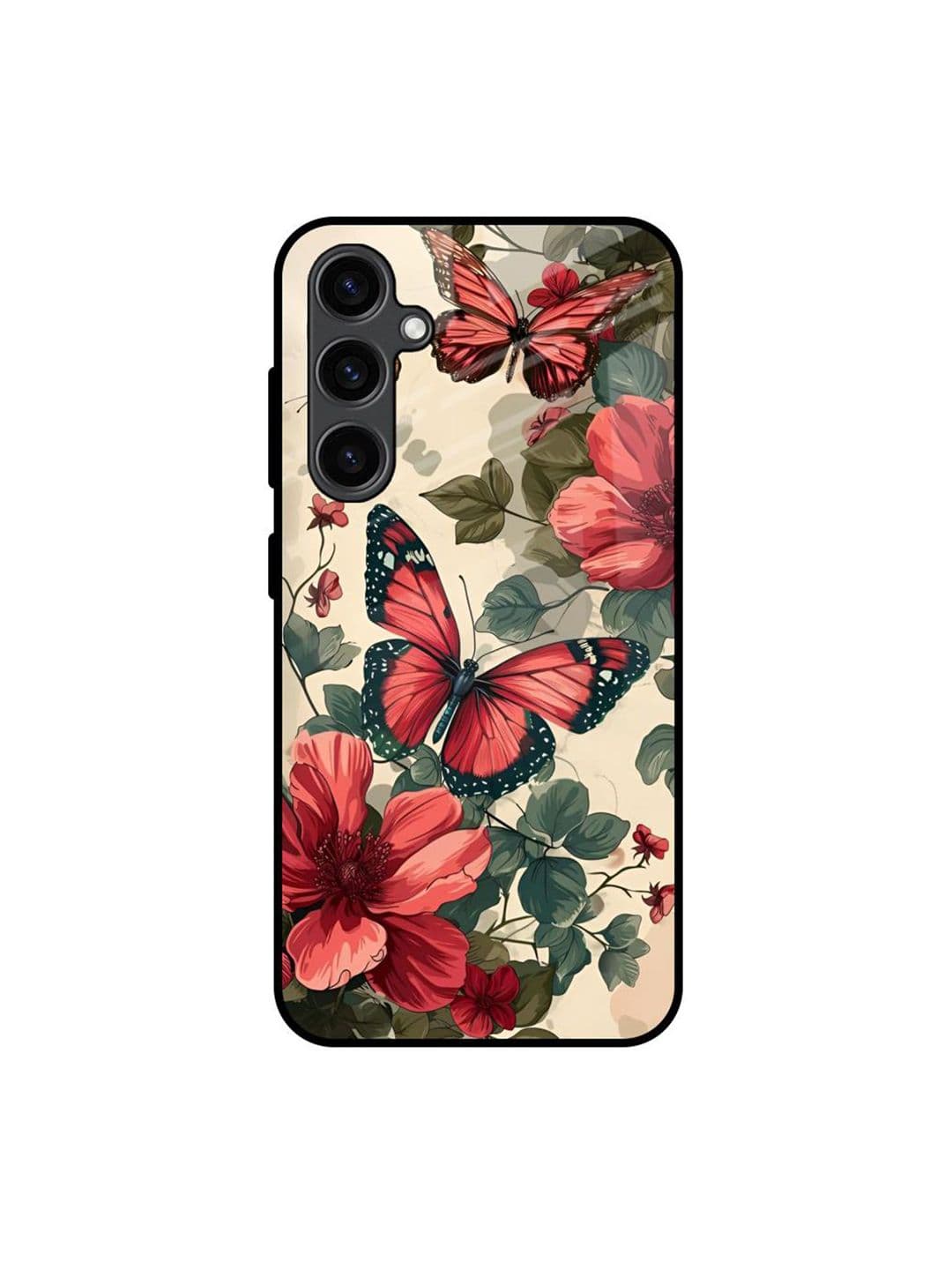 QRIOH Floral Printed Samsung Galaxy S23 FE 5G Back Case Mobile Accessories - view 1