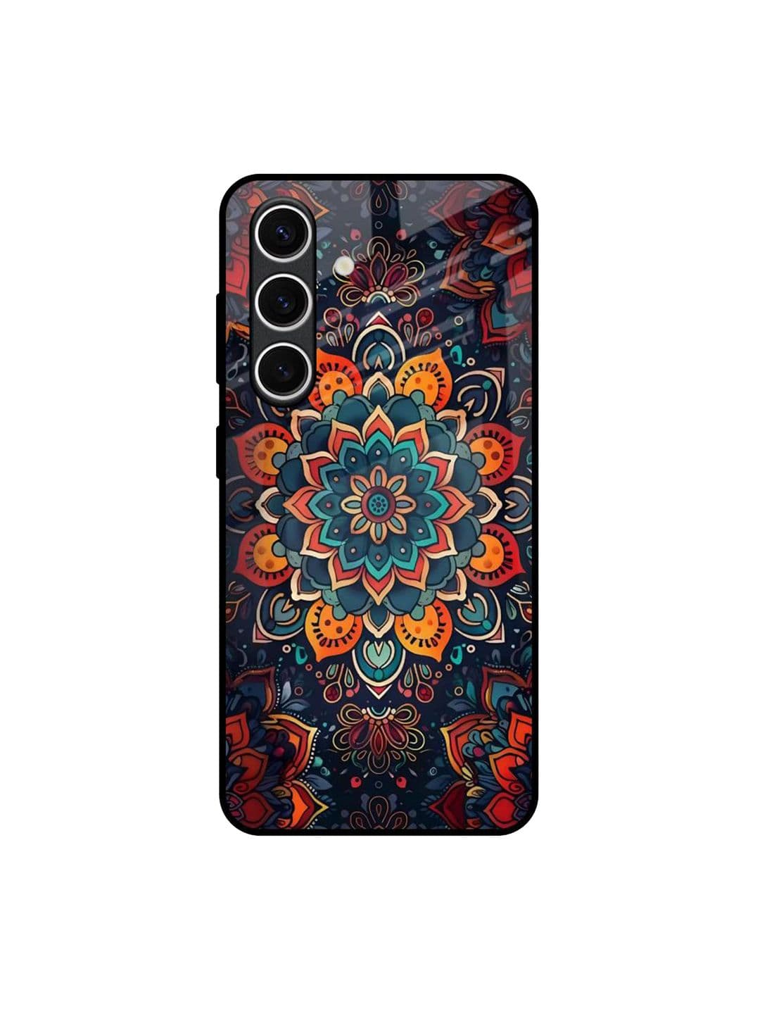 QRIOH Floral Printed Samsung Galaxy S24 FE 5G Silicone Back Case - view 1