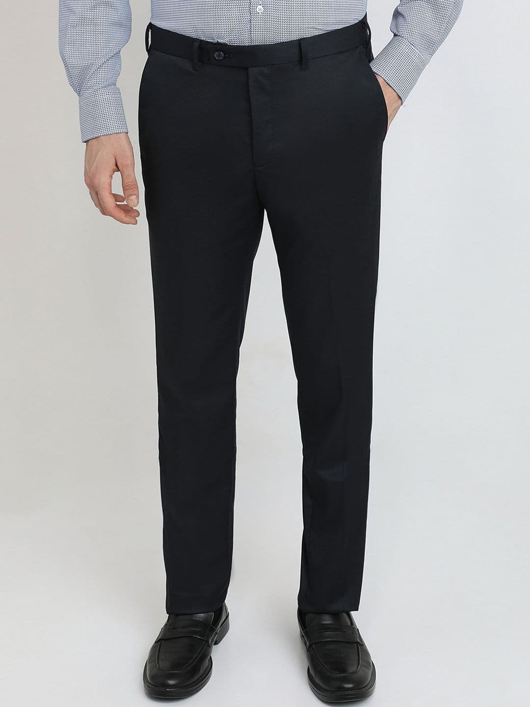 Park Avenue Men Original Slim Fit Formal Trousers - view 1