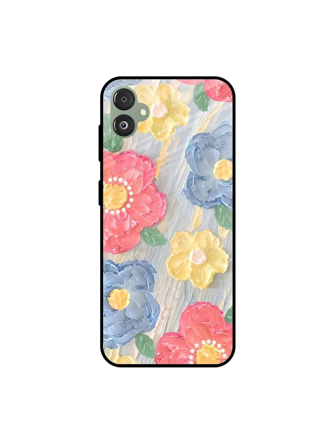 QRIOH Floral Printed Samsung Galaxy F14 5G Back Case Mobile Accessories - view 1