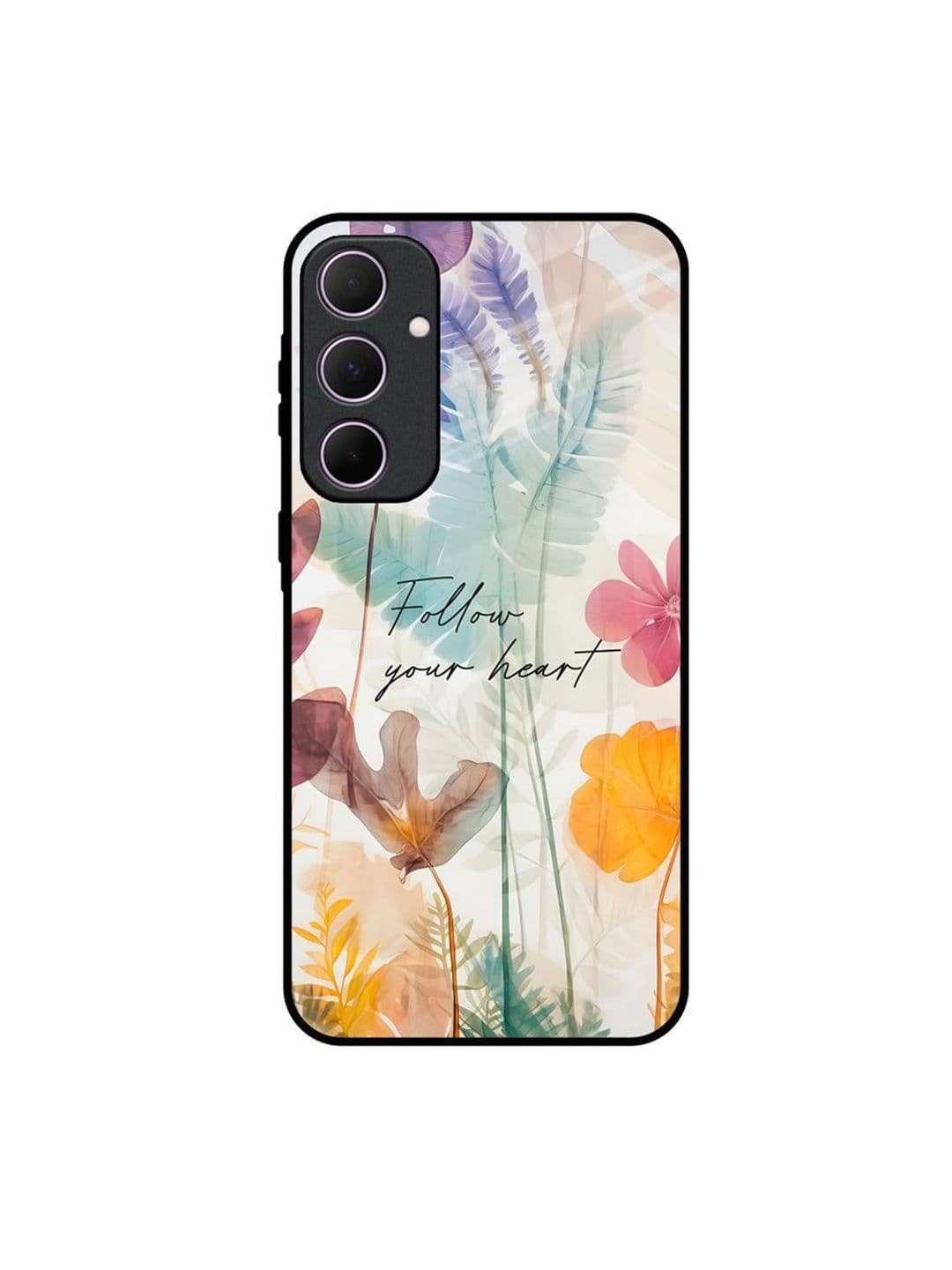 QRIOH Grace Garden Printed Sleek & Lightweight Silicone Samsung Galaxy A35 5G Back Case - view 1