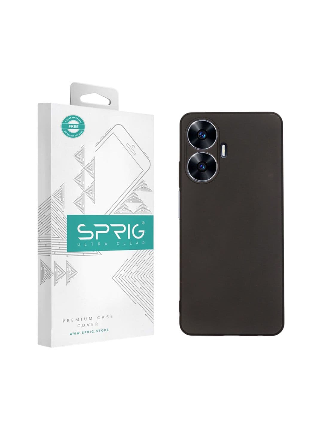 SPRIG Realme C55 TPU Matte Back Cover - view 1