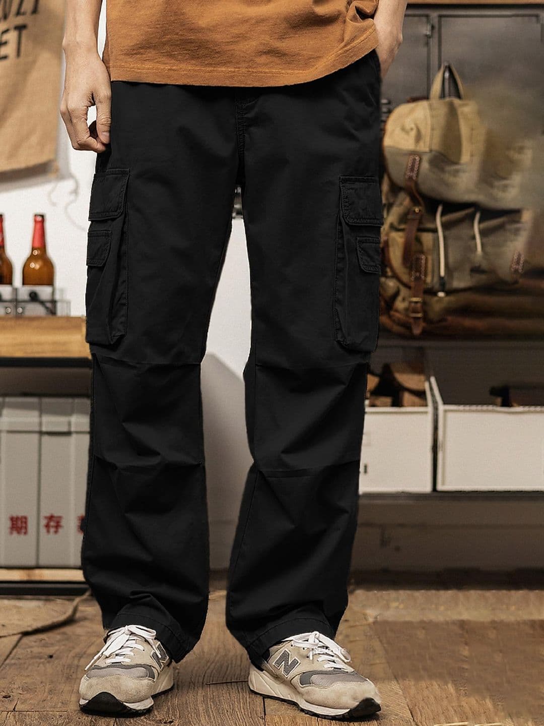 R.Code by The Roadster Life Co. Men High-Rise Chinos Trousers - view 1