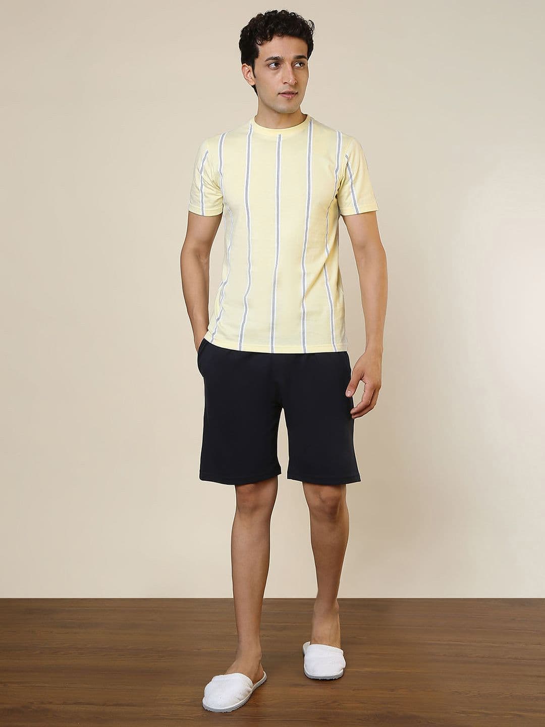 SleepZ by Raymond Men T-Shirt & Shorts Night Suits - view 1