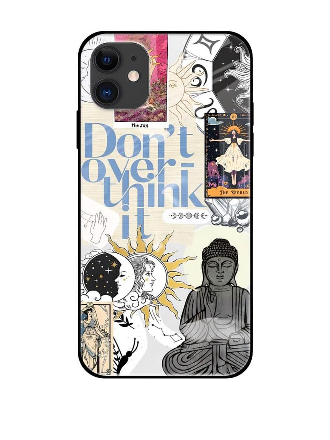 QRIOH Quirky Printed iPhone 12 Back Case Mobile Accessories - view 1