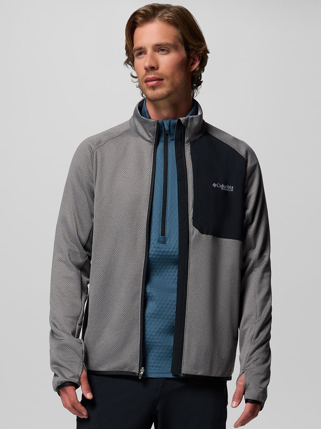 Columbia Triple Canyon Grid II Colourblocked Sporty Jacket - view 1