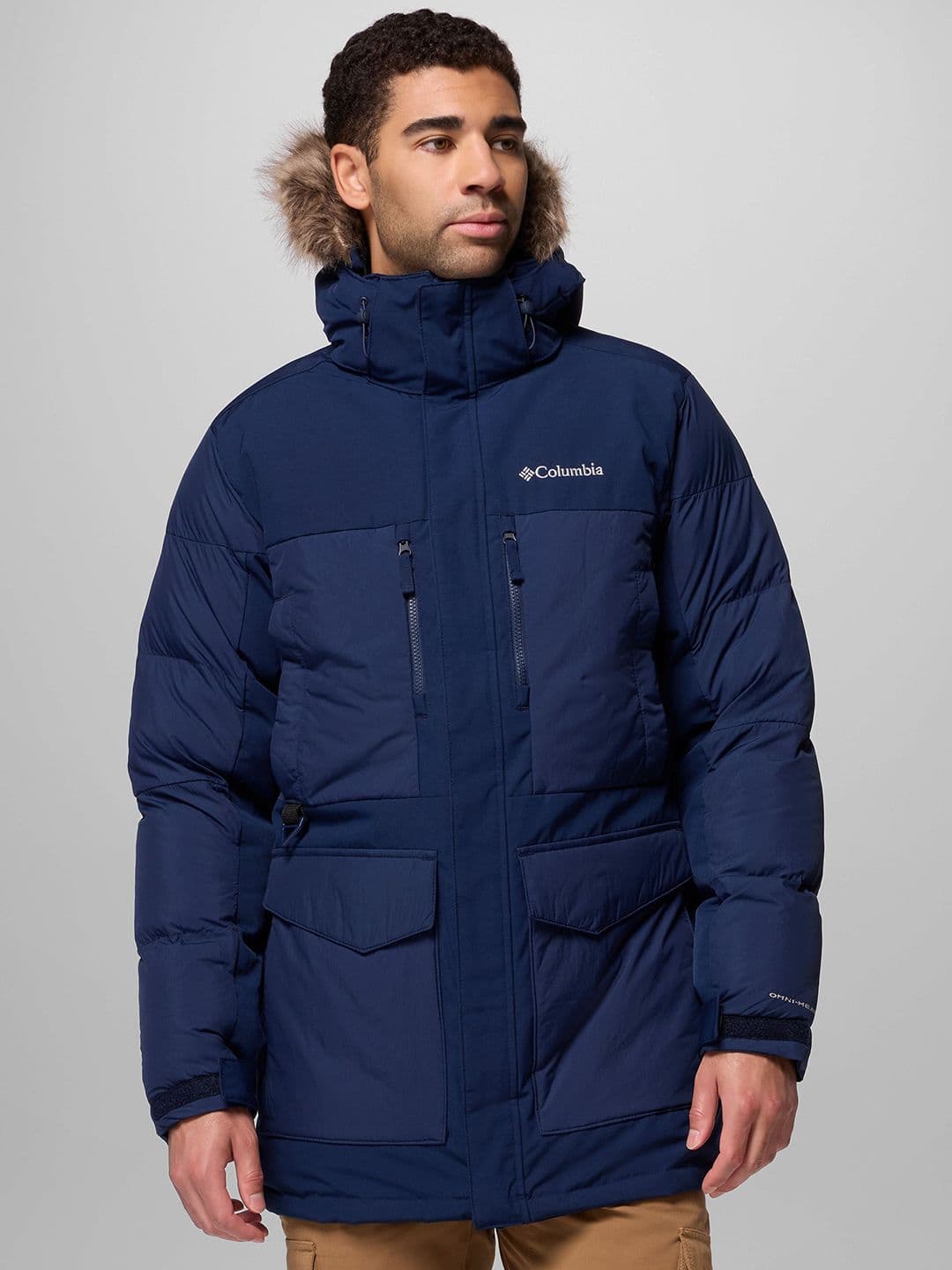 Columbia Marquam Peak Fusion II Lightweight Hooded Parka Jacket - view 1