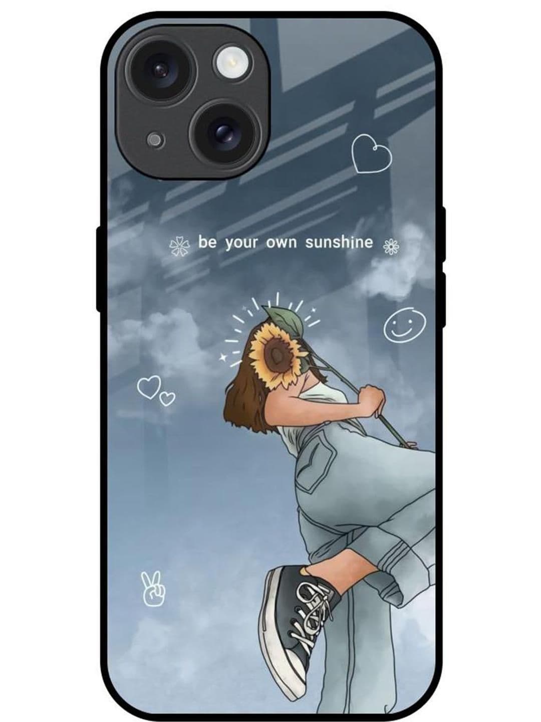 QRIOH Typography Printed iPhone 15 Back Case Mobile Accessories - view 1
