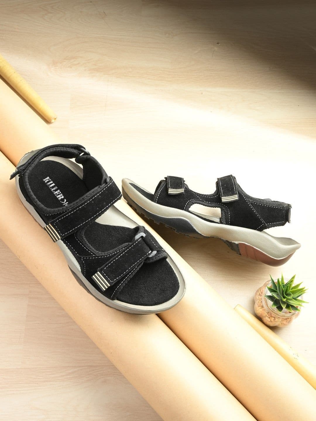 Killer Men Leather Sandals - view 1