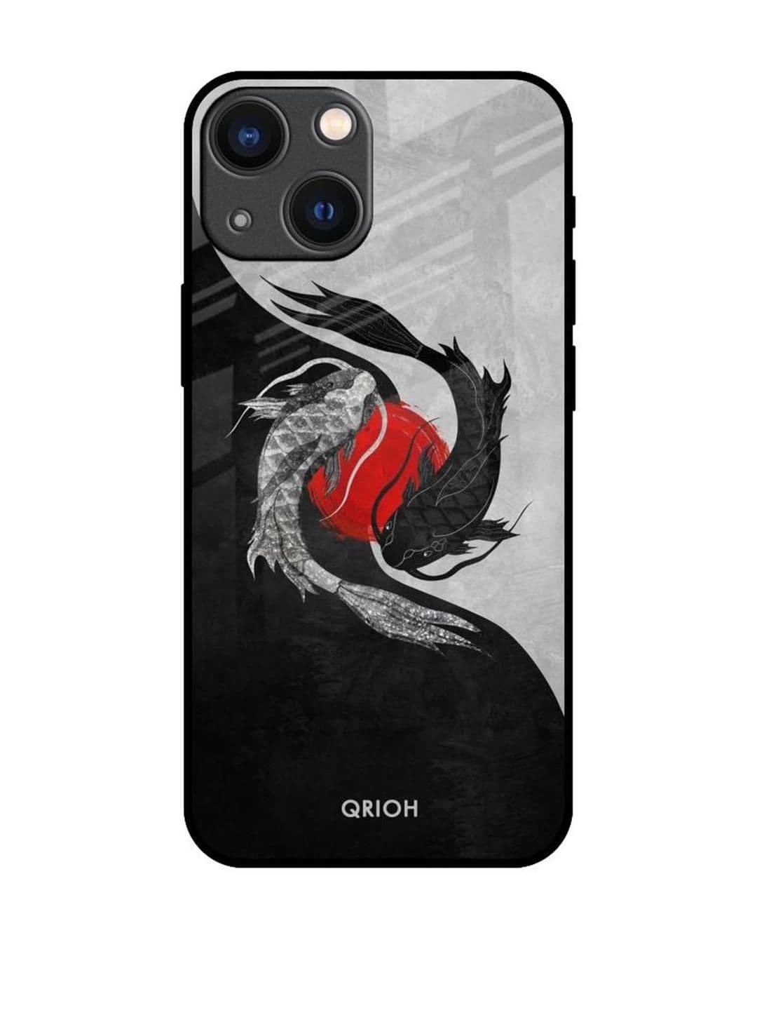 QRIOH Quirky Printed iPhone 14 Plus Back Case Mobile Accessories - view 1