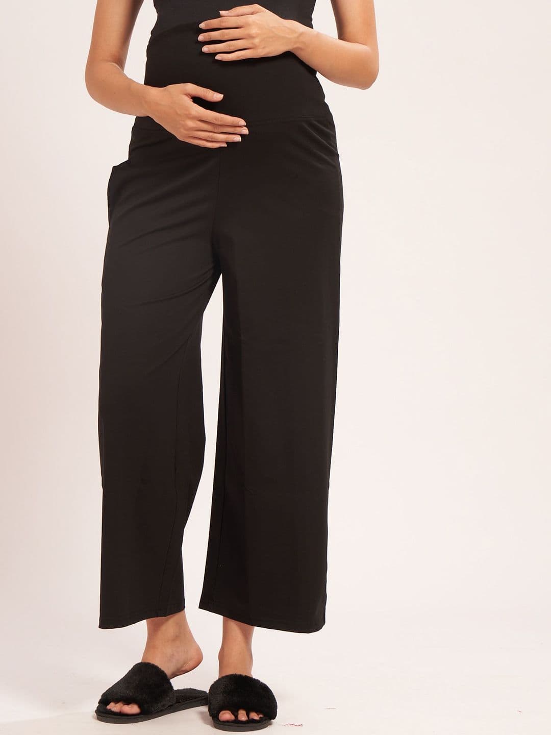 AV2 Women Comfort Low-Rise Maternity Trousers - view 1