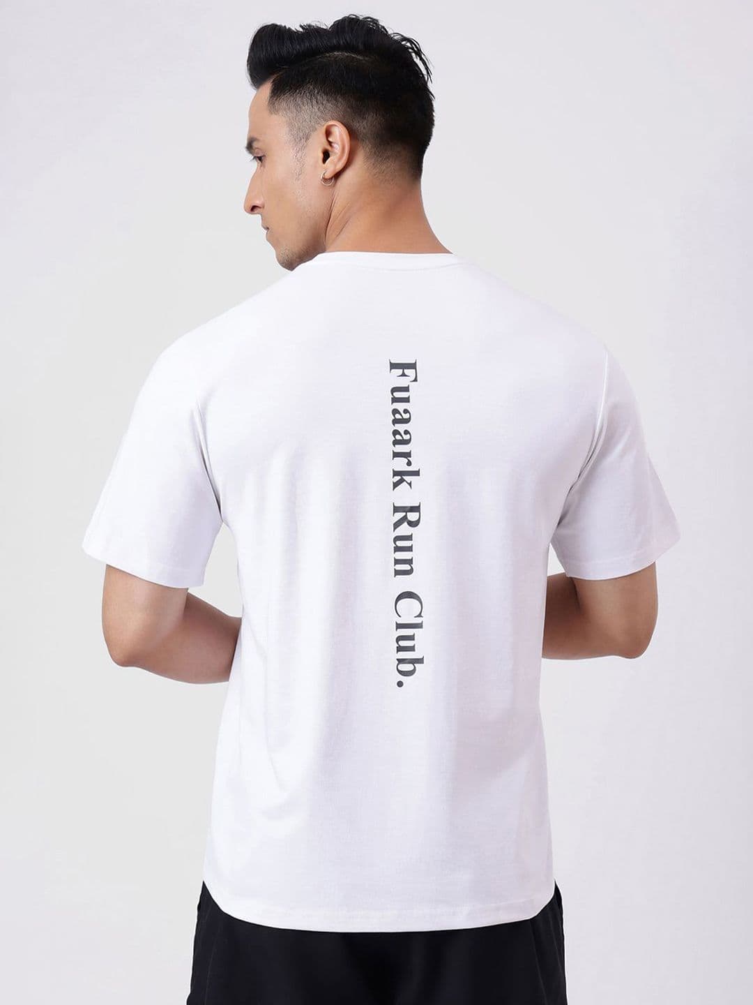 FUAARK Typography Printed Moisture Wicking Soft Lightweight Running T-shirt - view 1