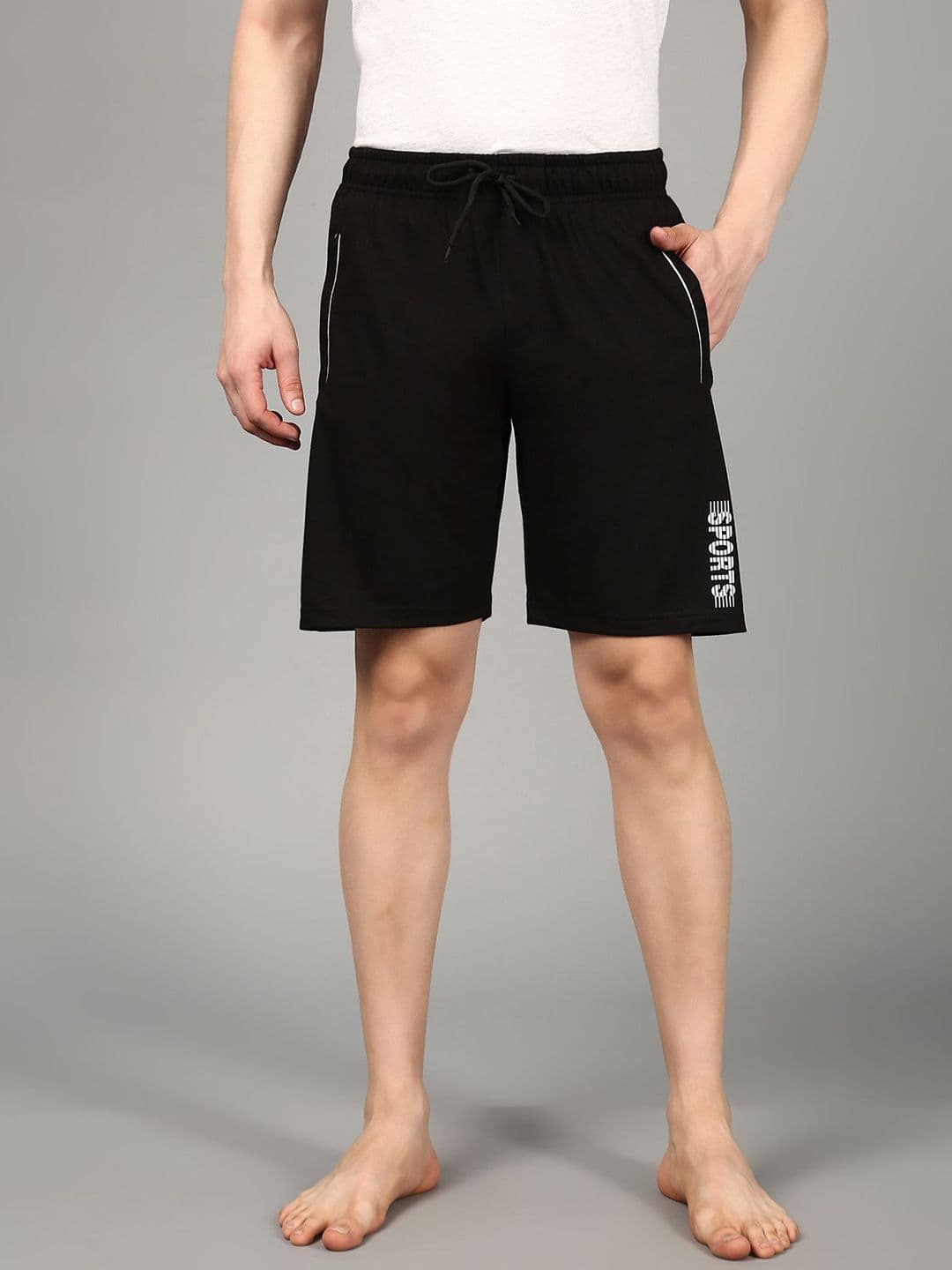 The Roadster Lifestyle Co Breathable Mid-Rise Lounge Shorts - view 1