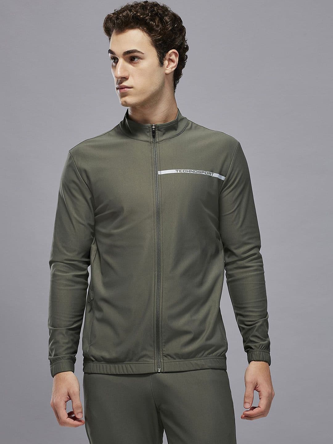 Technosport Lightweight Training or Gym Sporty Slim Fit Jacket - view 1