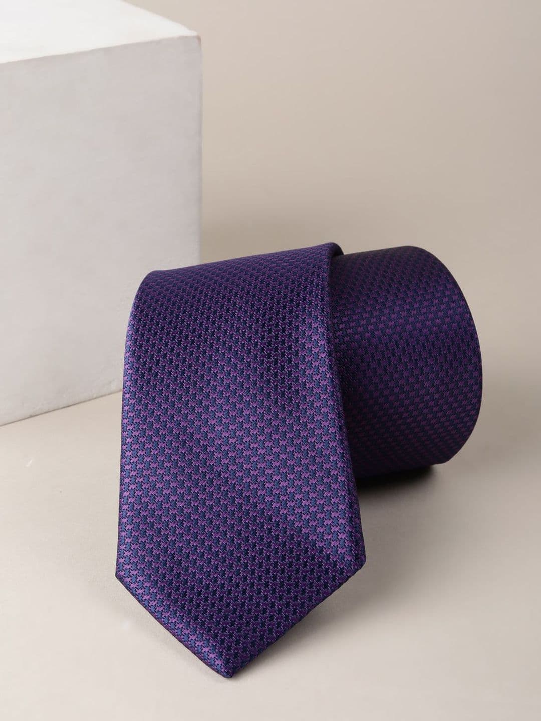 Allen Solly Men Woven Design Broad Tie - view 1