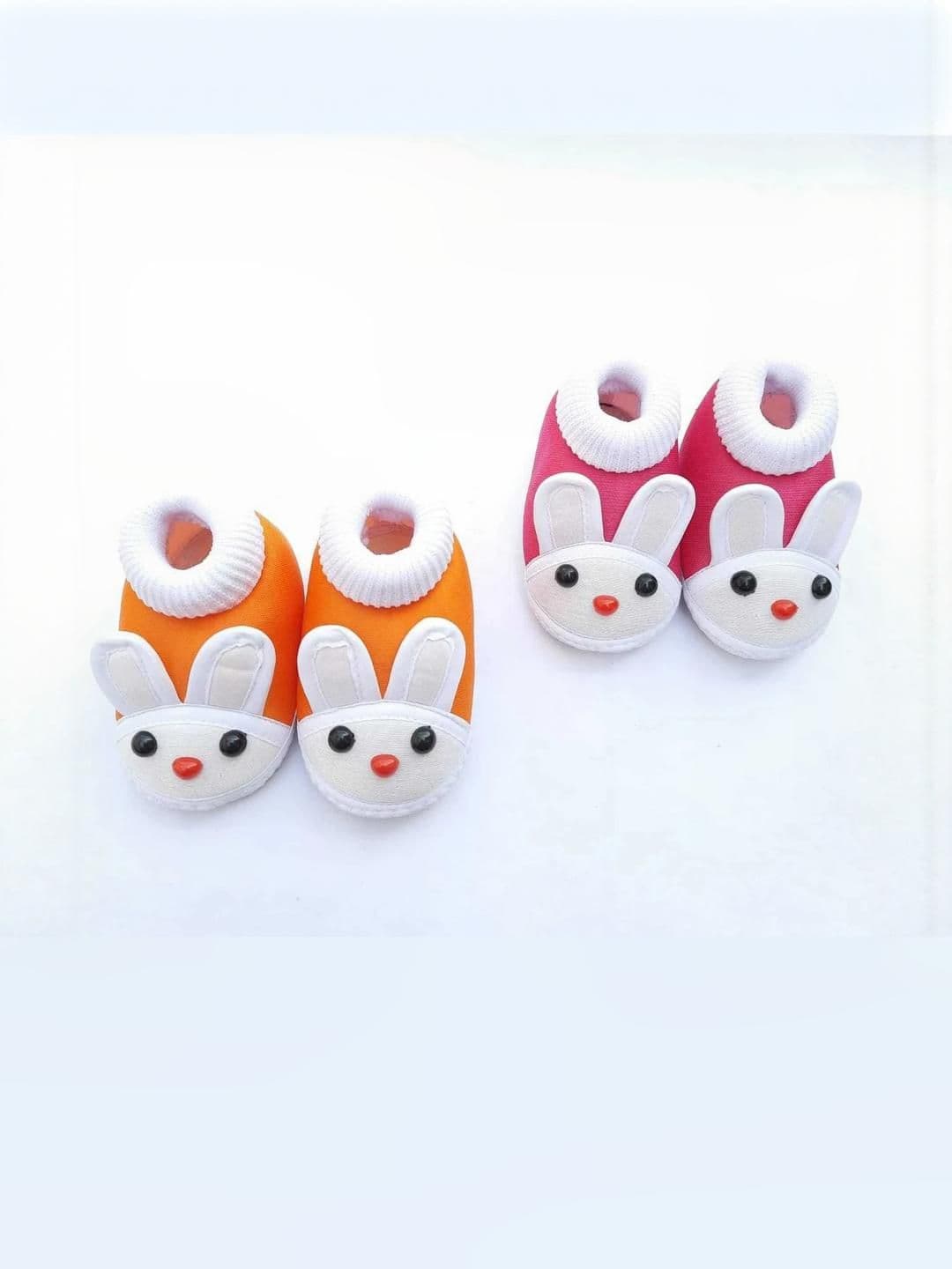 LMN CHILD CARE Unisex Kids Pack of 2 Cotton Booties - view 1
