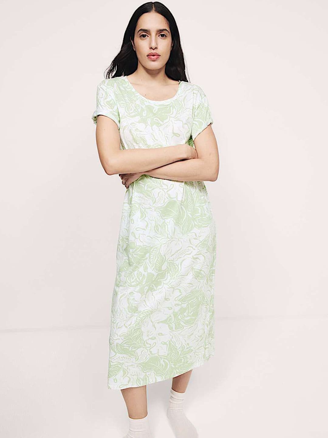 Marks & Spencer Cool Comfort Printed Nightdress - view 1
