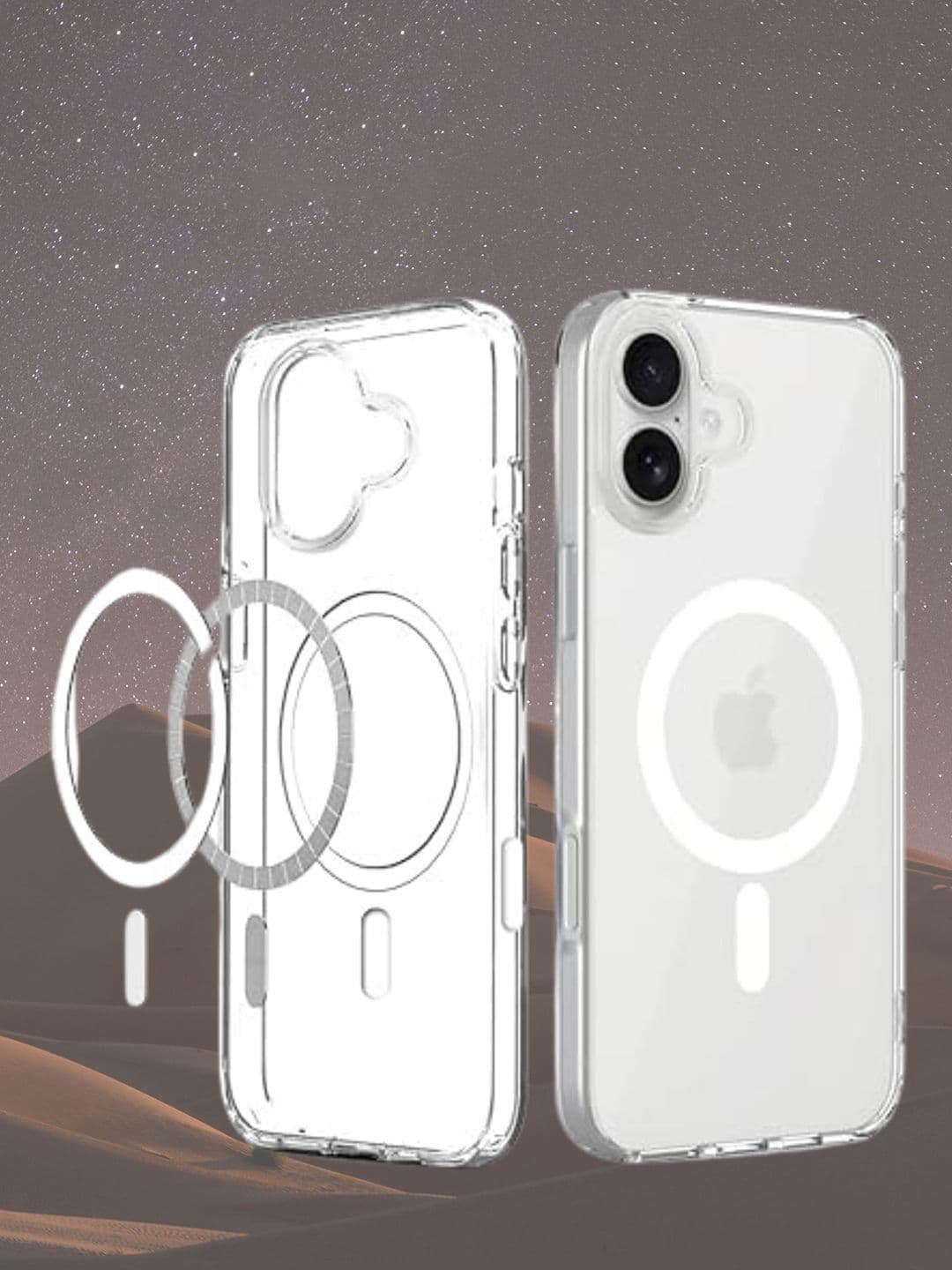 INNOPACE Solid Printed iPhone 16 Plus Back Case Mobile Accessories - view 1