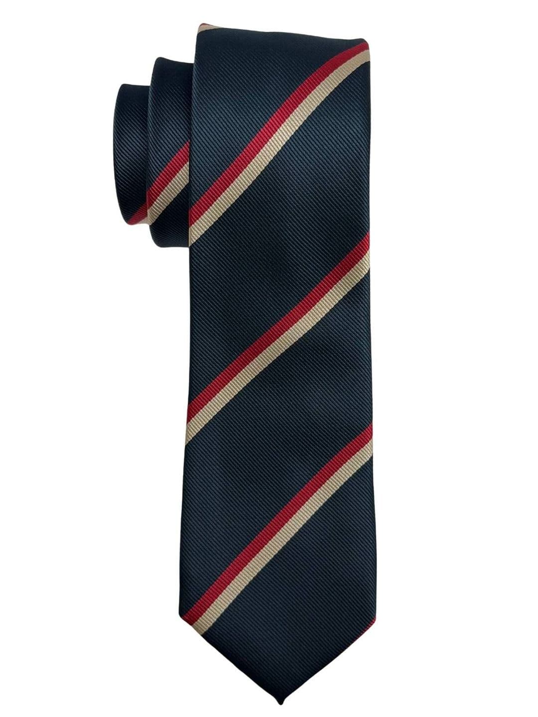 The Tie Hub Men Striped Skinny Tie - view 1