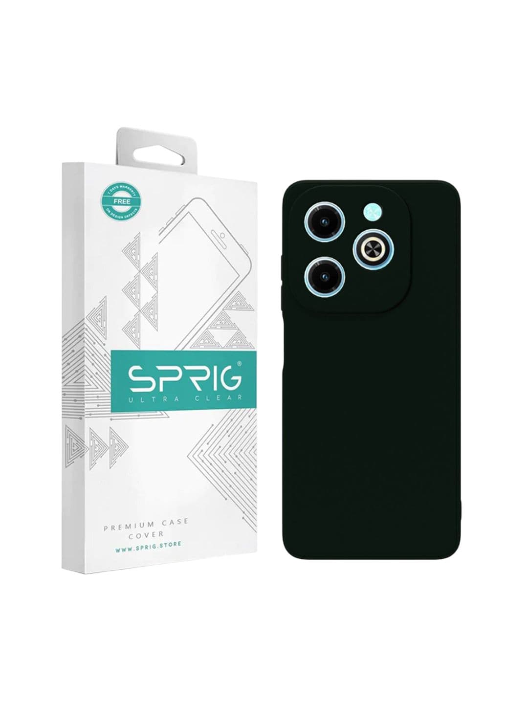 SPRIG Infinix Hot 40i TPU Matte Back Cover - view 1