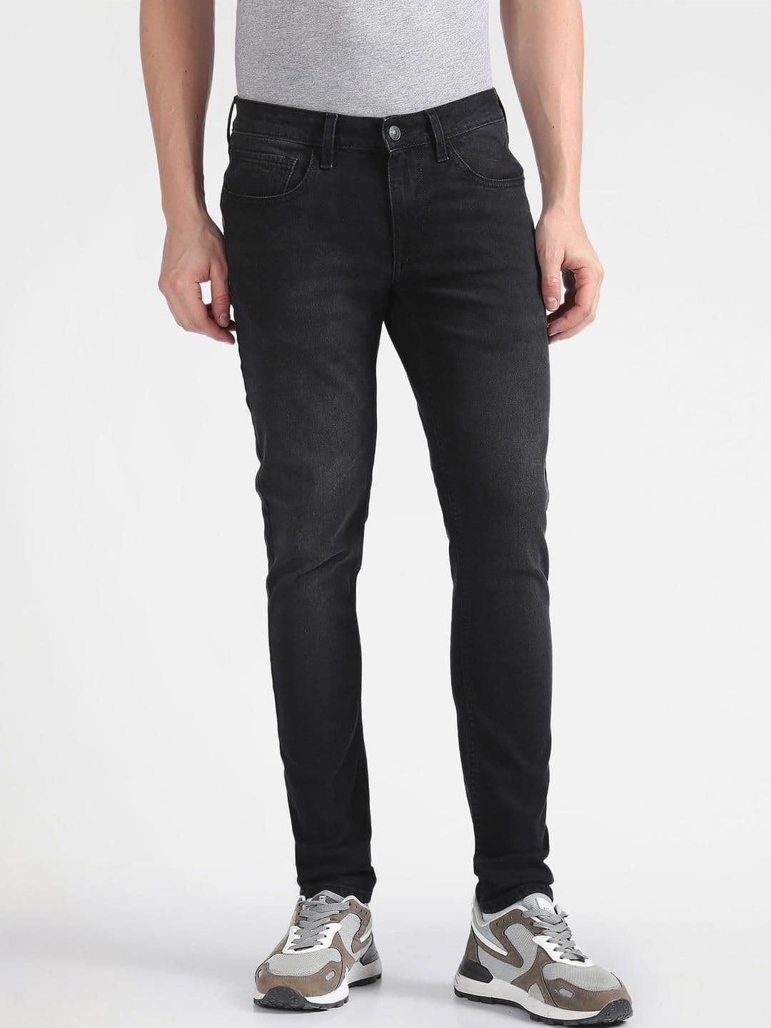 Flying Machine Men Skinny Fit Mid-Rise Light Fade Jeans - view 1