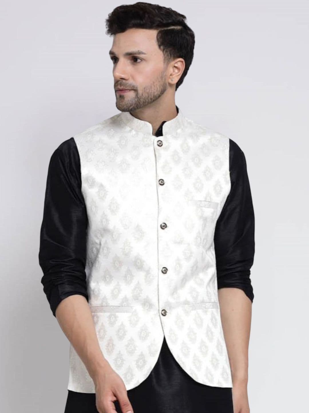 TS LIFESTYLE Mandarin Collar Nehru Jackets - view 1