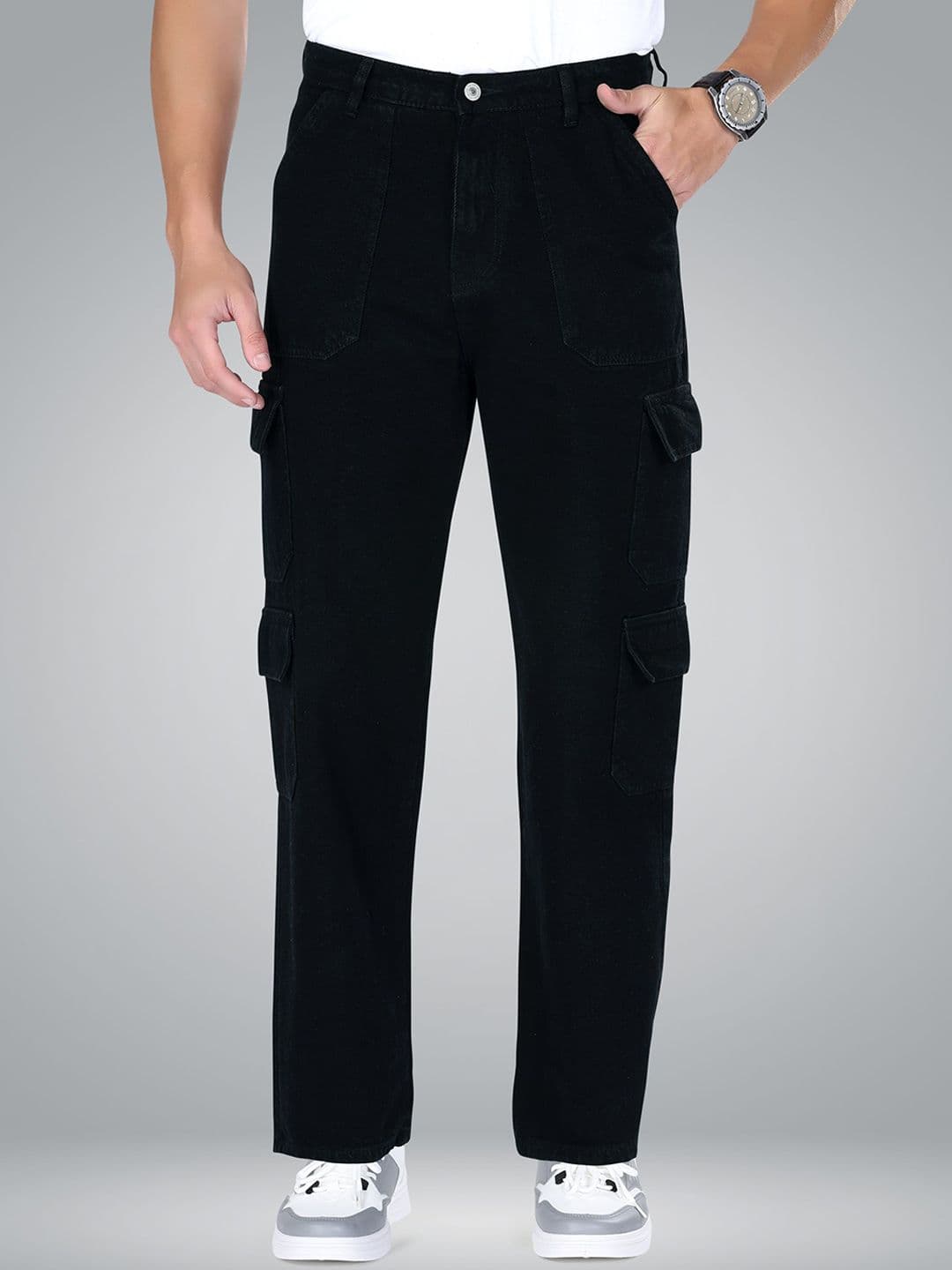 me Queen Men Clean Look No Fade Cotton Jeans - view 1