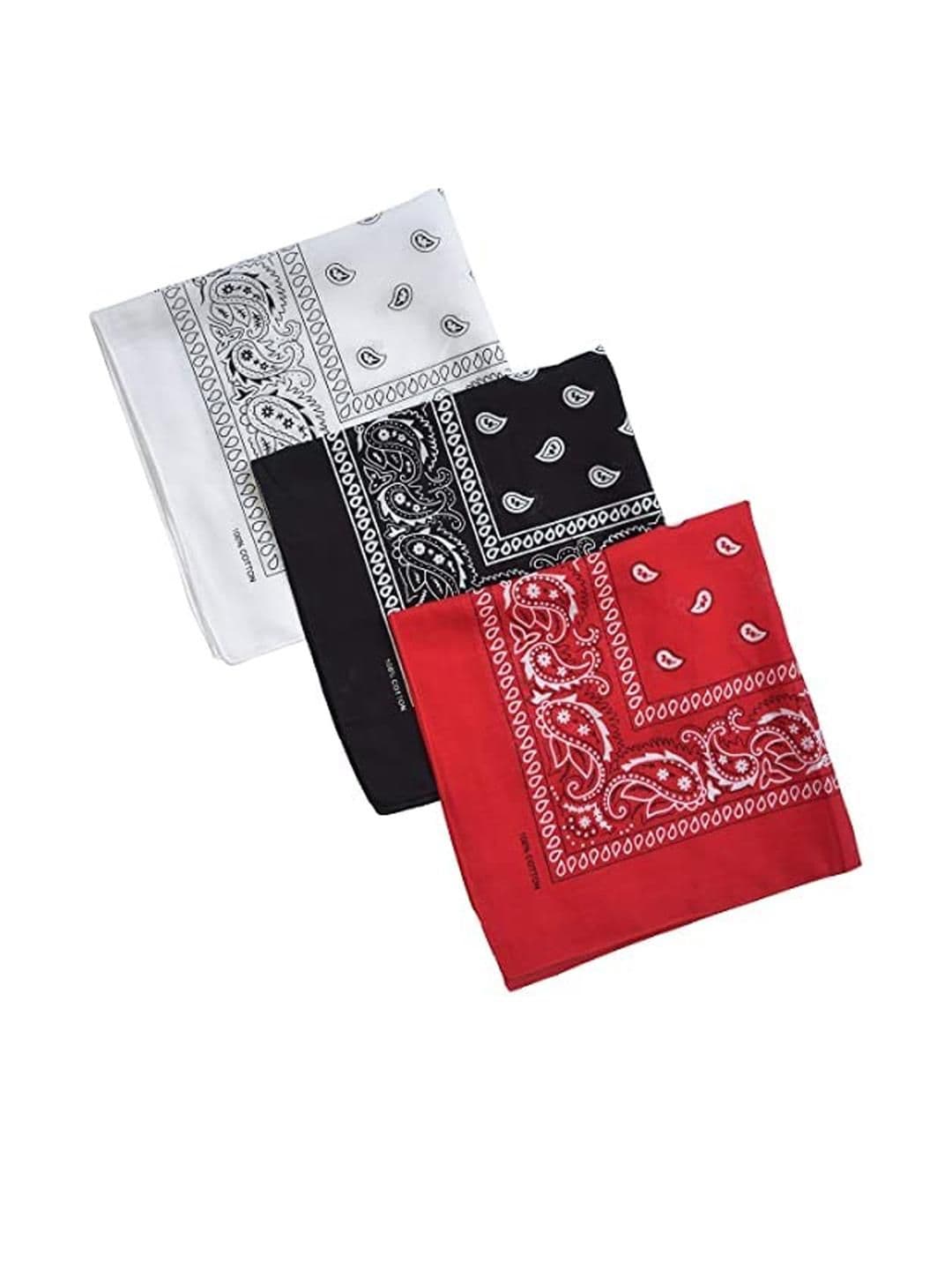 Aadikart Unisex Cotton Paisley Printed Scarves - view 1