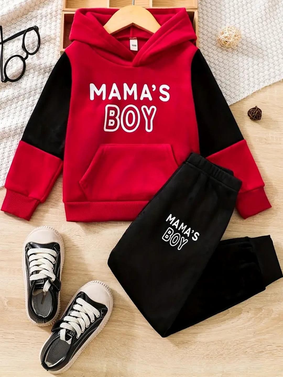 KEESOR Boys Hooded Sweatshirt & Jogger Set - view 1
