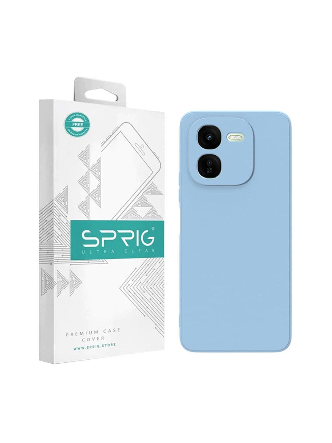SPRIG iQOO Z9X TPU Matte Back Cover - view 1