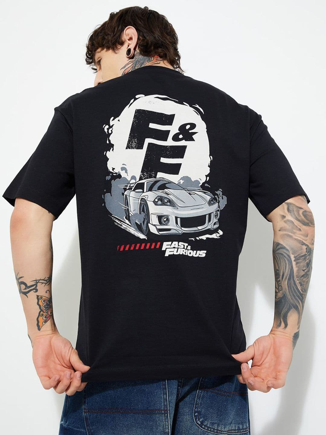 max Graphic Printed Pure Cotton T-shirt - view 1