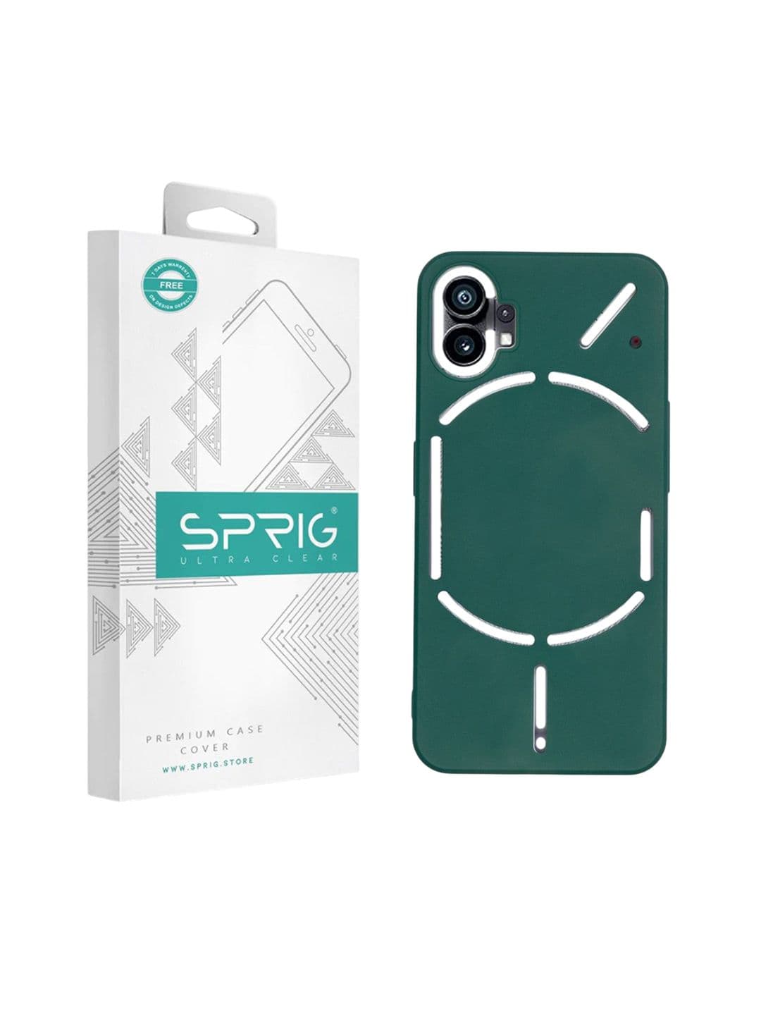SPRIG Nothing Phone 1 TPU Matte Back Cover - view 1