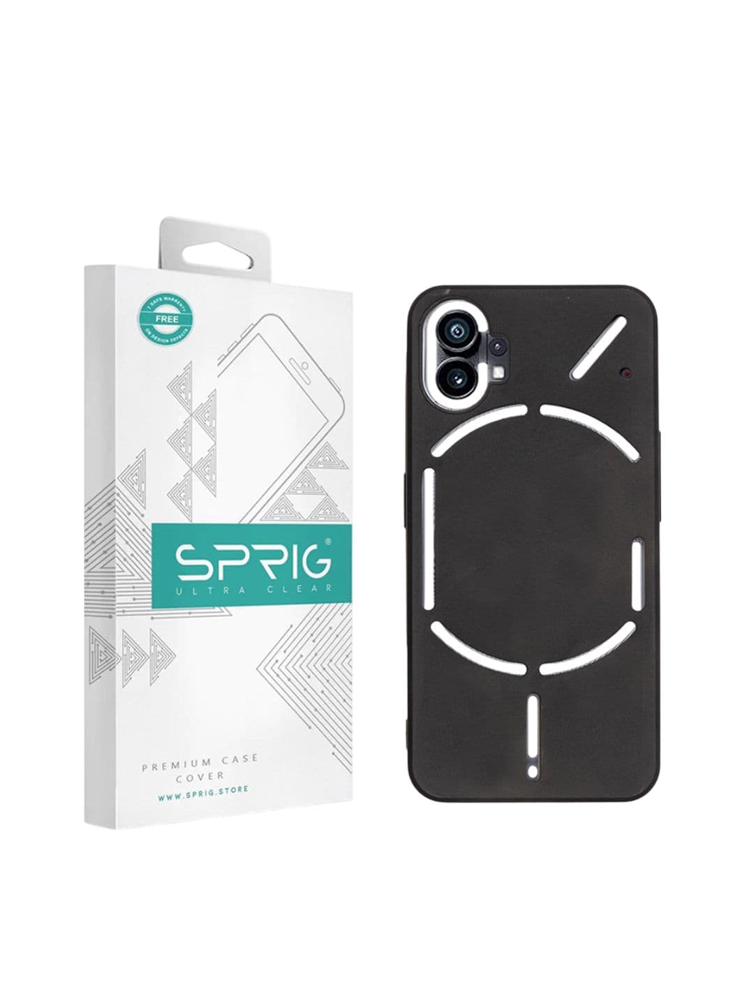 SPRIG Nothing Phone 1 TPU Matte Back Cover - view 1