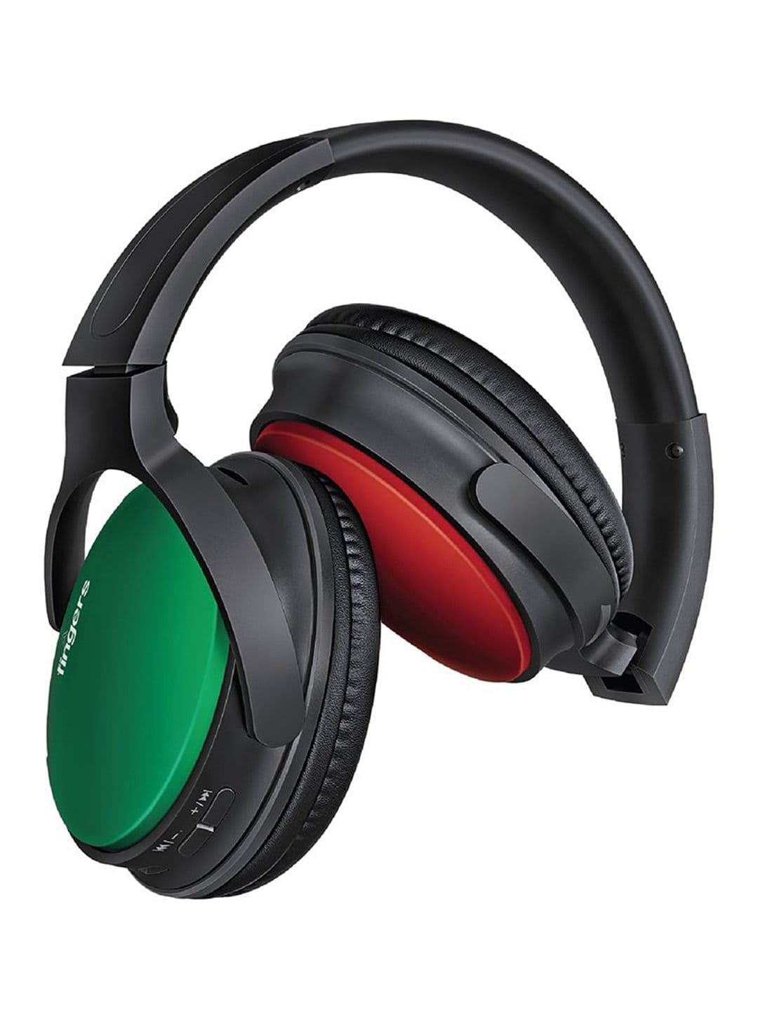 Fingers Sugar-N-Spice B3 Wireless Dual Tone On-Ear Headset,12H Playtime TWS Pairing FM AUX - view 1