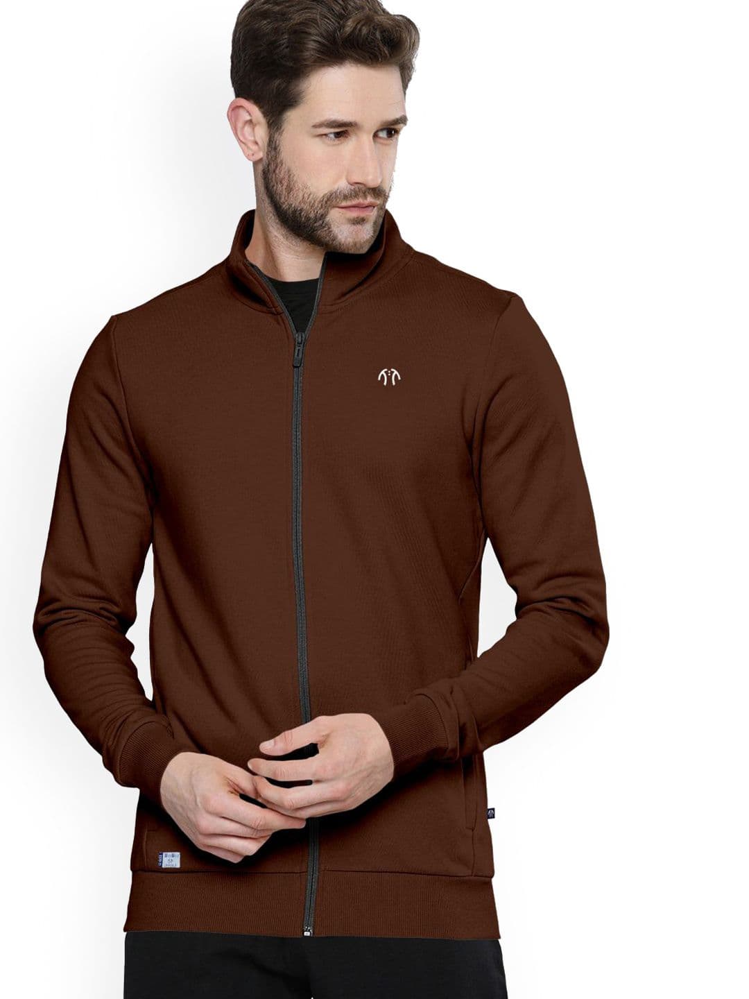 Triptee Sporty Mock Collar Cotton Jacket with Patchwork - view 1