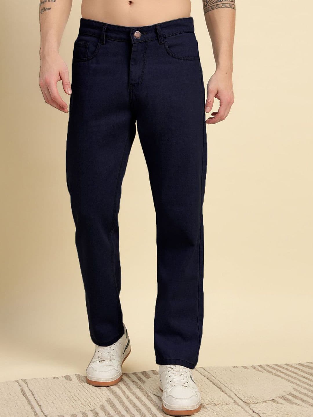 RAGZO Men Baggy Mid-Rise Cotton Jeans - view 1